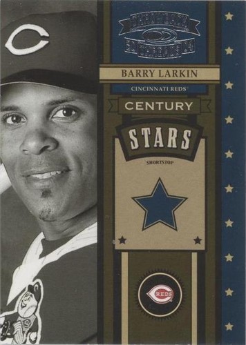2004 Donruss Throwback Threads - Barry Larkin #CS-4