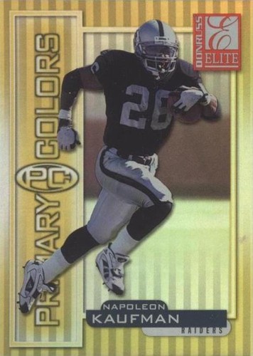 1999 Donruss Elite Napoleon Kaufman #4