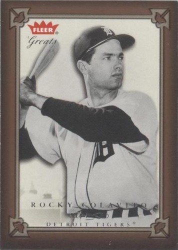 2004 Fleer Greats of the Game - Rocky Colavito #54