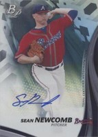 2017 Bowman Platinum - Sean Newcomb #TPA-SN