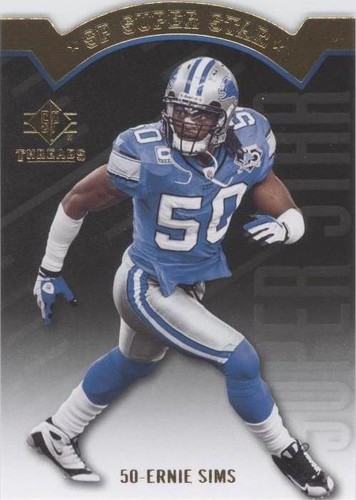 2009 SP Threads Ernie Sims #AP37