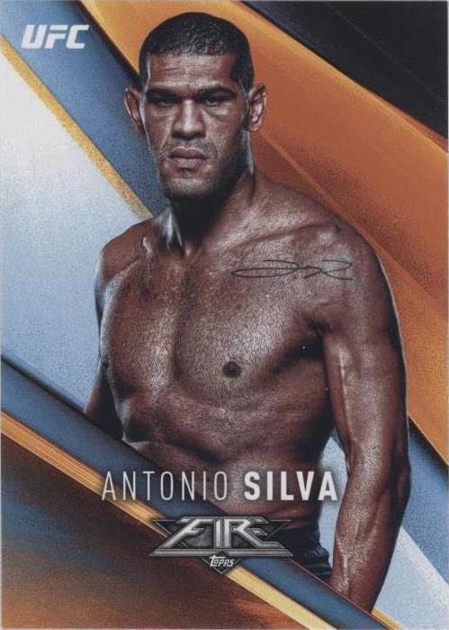 2017 Topps UFC Fire - Antonio Silva #36