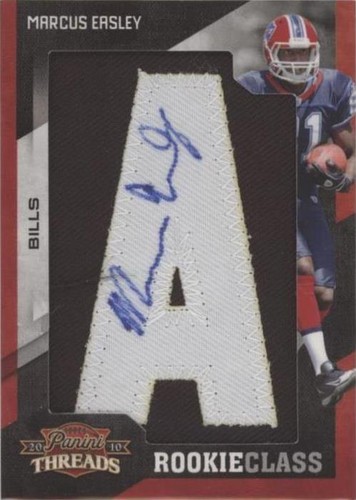 2010 Panini Threads Marcus Easley #186
