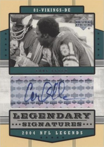 2004 Upper Deck NFL Legends Carl Eller #LS-CE