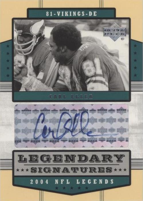 Upper Deck NFL Legends 2004 Carl Eller #LS-CE
