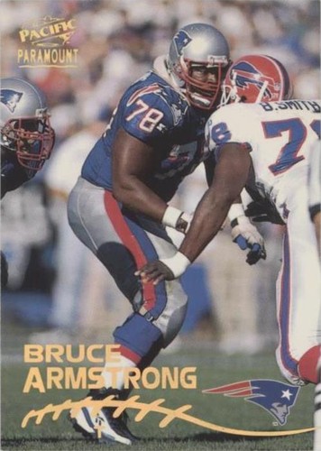 1998 Pacific Paramount Bruce Armstrong #134