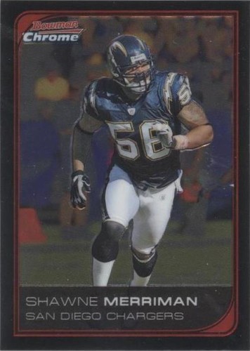 2006 Bowman Chrome Shawne Merriman #172