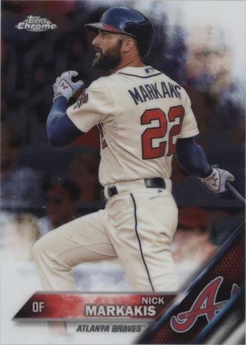 2016 Topps Chrome - Nick Markakis #76