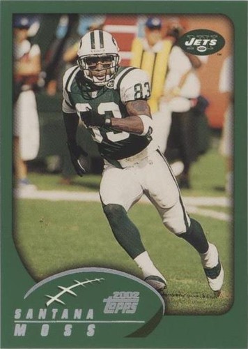 2002 Topps Santana Moss #278