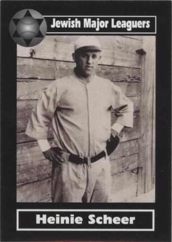 2003 American Jewish Historical Society Jewish Major Leaguers - Heinie Scheer #34