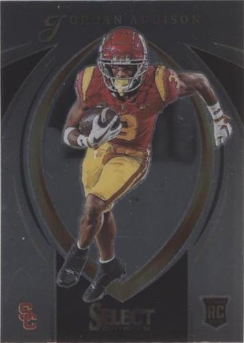 2023 Panini Select Draft Picks Jordan Addison #SCR-JA