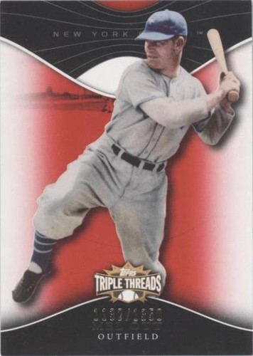 2009 Topps Triple Threads - Mel Ott #47