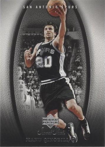 その他 UD Sweet Shot Emanuel Ginobili auto 2003-04 UD Sweet Shot Signature Shot Auto Emanuel Manu