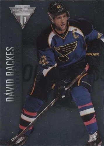 2013-14 Panini Titanium - David Backes #23