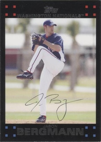 2007 Topps Updates & Highlights - Jason Bergmann #UH96