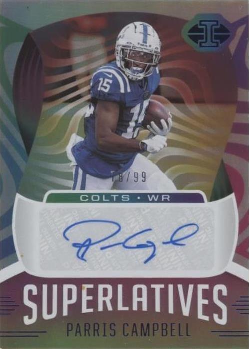 2021 Panini Illusions Parris Campbell #SU-52