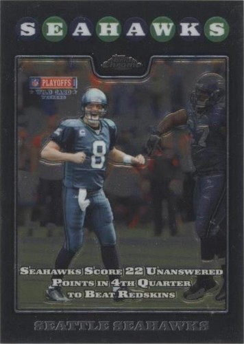 2008 Topps Chrome Matt Hasselbeck #TC161