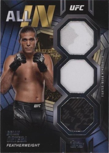 2024 Topps UFC Knockout - Brian Ortega #AIR-BO