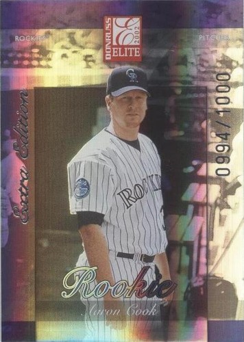 2002 Donruss Elite - Aaron Cook #207