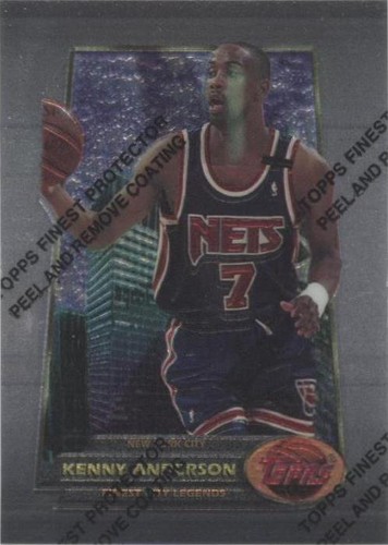 1994-95 Topps Finest - Kenny Anderson #7