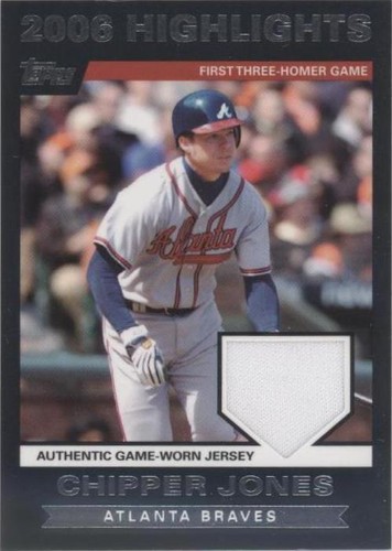2007 Topps - Chipper Jones #HRCJ