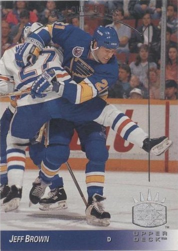 1993-94 Upper Deck - Jeff Brown #135