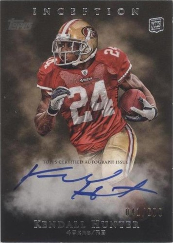 2011 Topps Inception Kendall Hunter #128