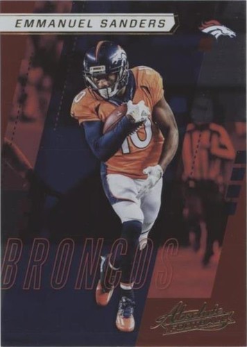 2017 Panini Absolute Emmanuel Sanders #82