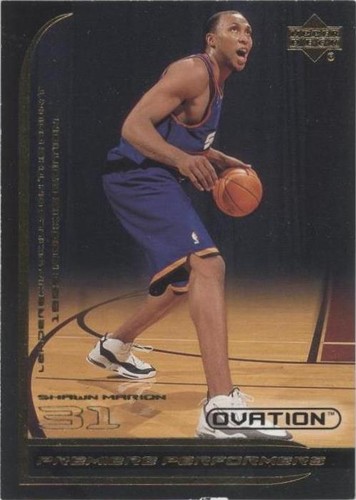 1999-00 Upper Deck Ovation - Shawn Marion #PP9