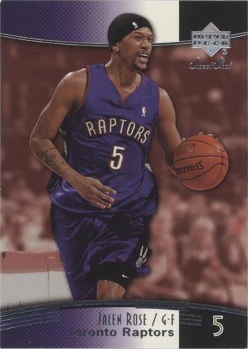 2004-05 Upper Deck Sweet Shot - Jalen Rose #84