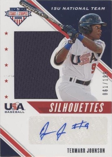 2020 Panini USA Baseball Stars & Stripes - Termarr Johnson #USJ-TJ