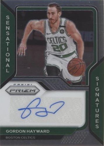 2020-21 Panini Prizm - Gordon Hayward #SS-GHA