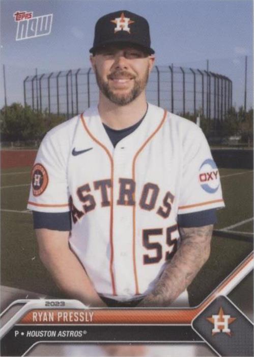2023 Topps Now Road to Opening Day - Ryan Pressly #OD-103