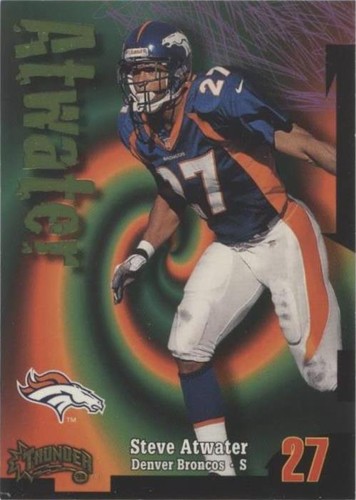 1998 Skybox Thunder Steve Atwater #82