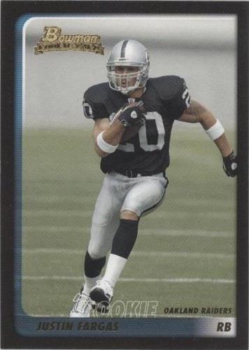 2003 Bowman Justin Fargas #210