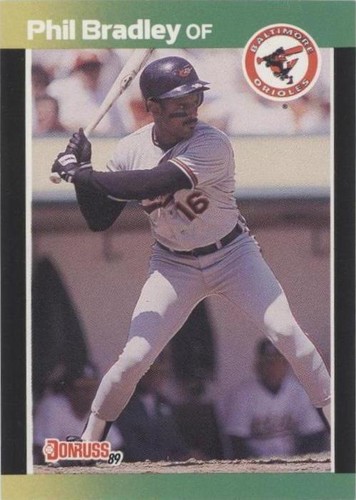 1989 Donruss Baseball's Best - Phil Bradley #198