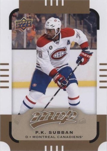 2015-16 Upper Deck MVP - P. K. Subban #159