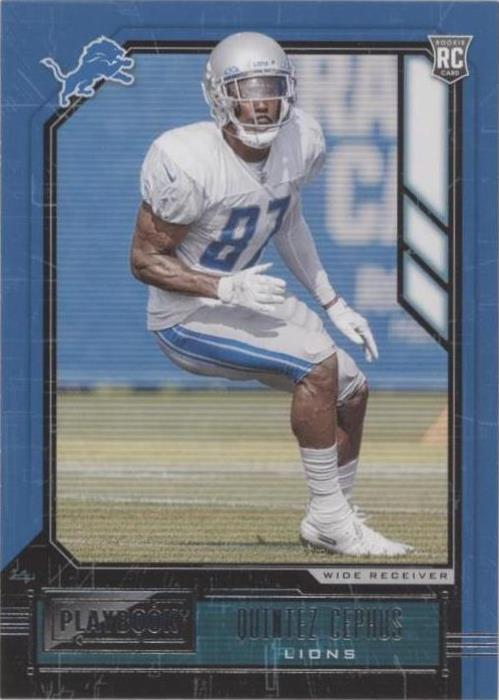 2020 Panini Playbook Quintez Cephus #179
