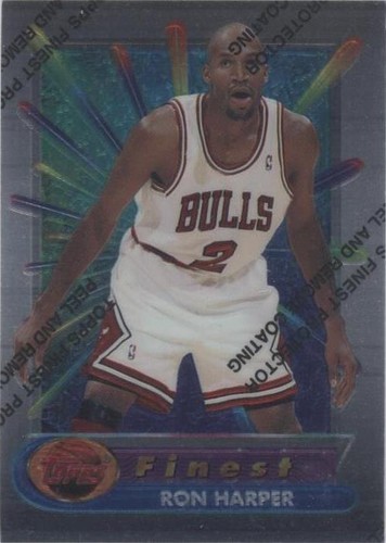 1994-95 Topps Finest - Ron Harper #293
