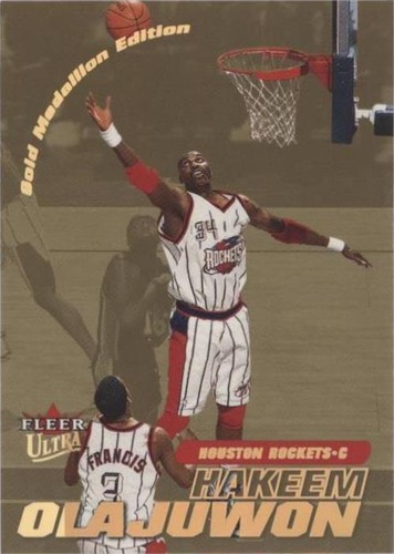 2000-01 Fleer Ultra - Hakeem Olajuwon #55G