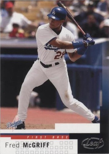2004 Leaf - Fred McGriff #144