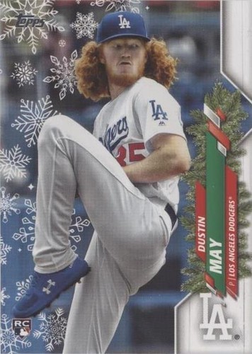 2020 Topps Holiday - Dustin May #HW62