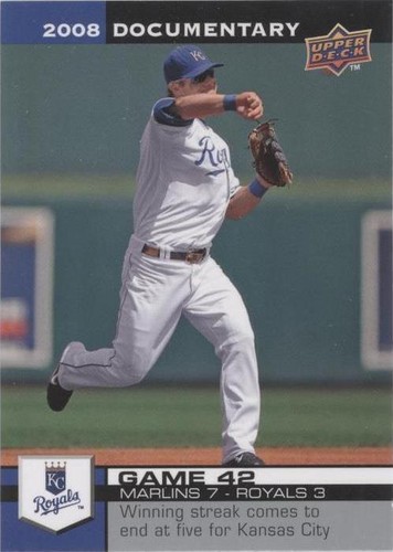 2008 Upper Deck Documentary - Alex Gordon #1332