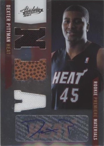 2010-11 Absolute Memorabilia - Dexter Pittman #180