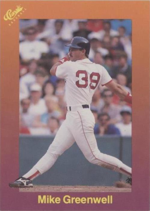 Actualización clásica 1989 edición de viaje naranja - Mike Greenwell #149