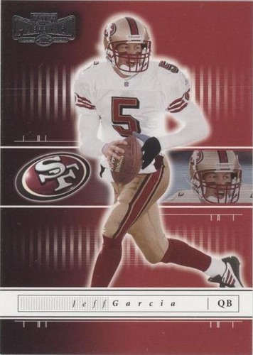 2001 Playoff Preferred Jeff Garcia #86