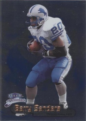 1998 Fleer Brilliants Barry Sanders #25B