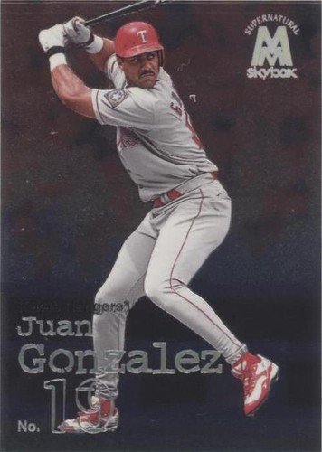 1999 Skybox Molten Metal - Juan González #140