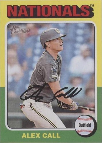 2024 Topps Heritage - Alex Call #113
