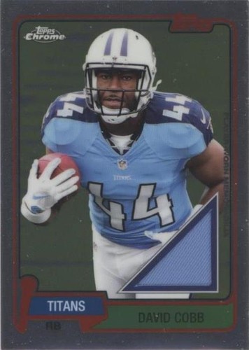 2015 Topps Chrome David Cobb #T60R-DC